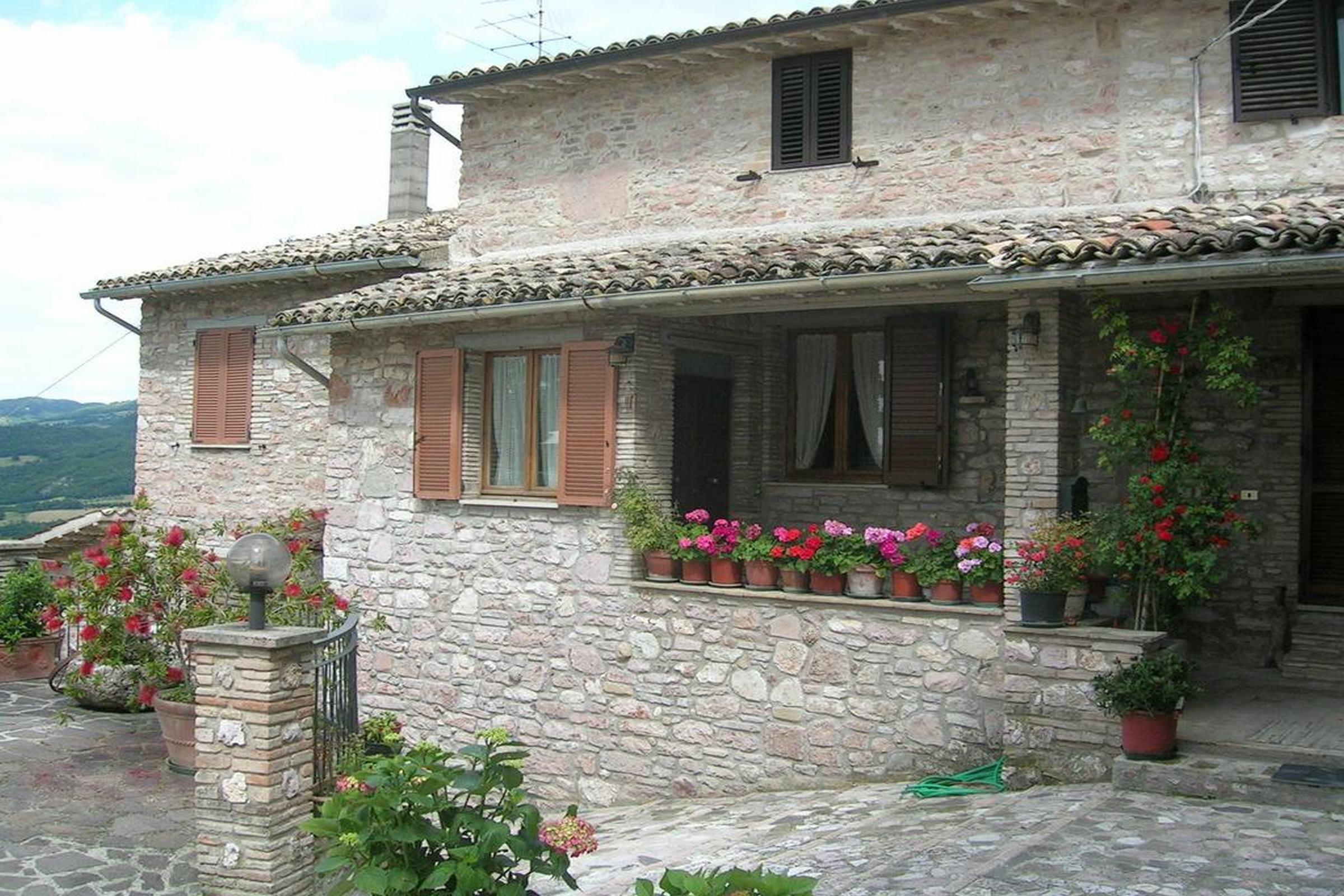 B&B La Terrazza Del Subasio Asís Exterior foto